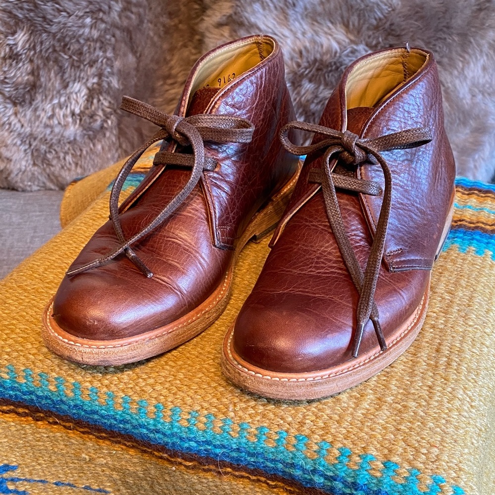Will Leather Goods Mens’ Leather Ankle Boots